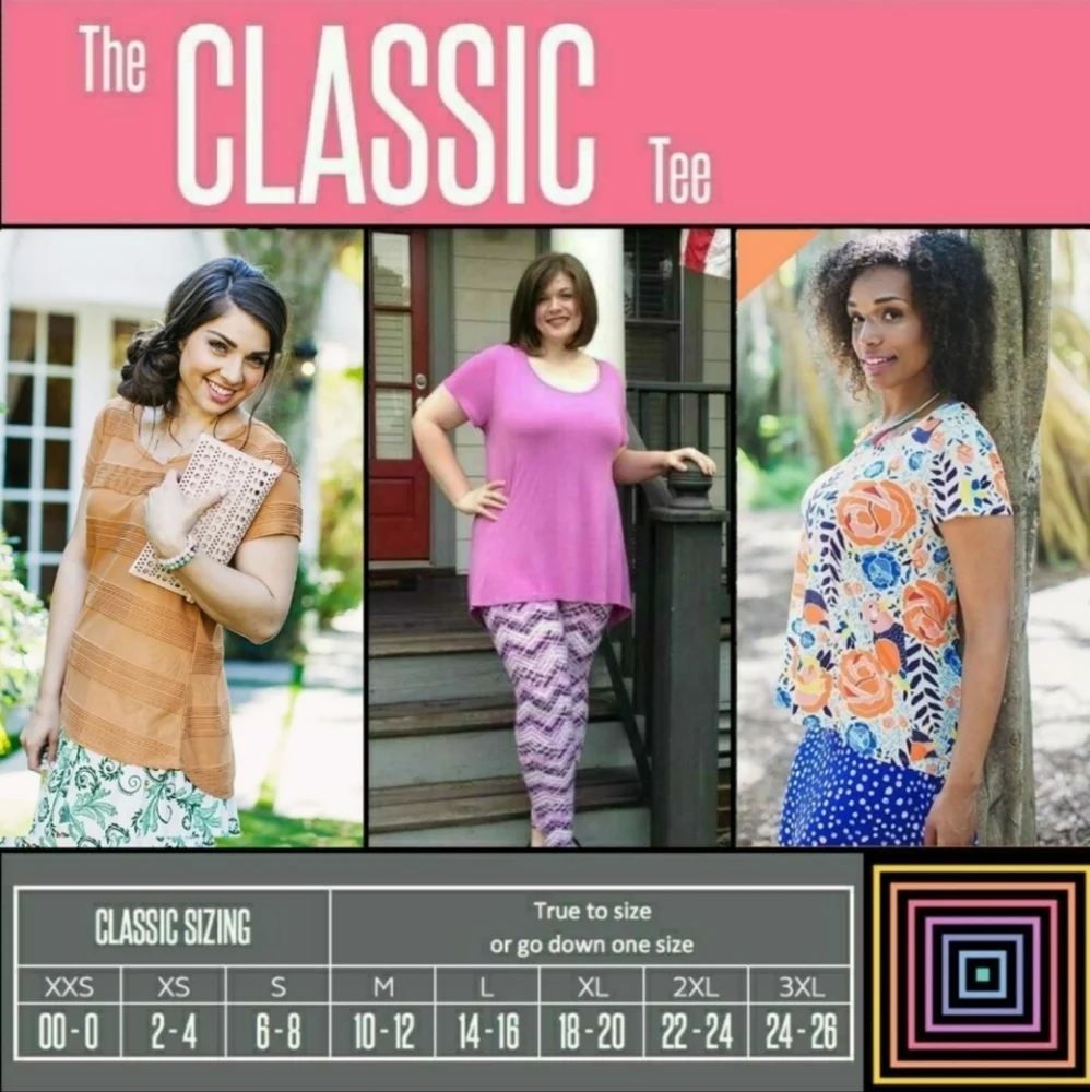 NWT LuLaRoe 2XS S Classic T Mauve Lavender Lilac Top Pretty Gift! - Picture 8 of 16